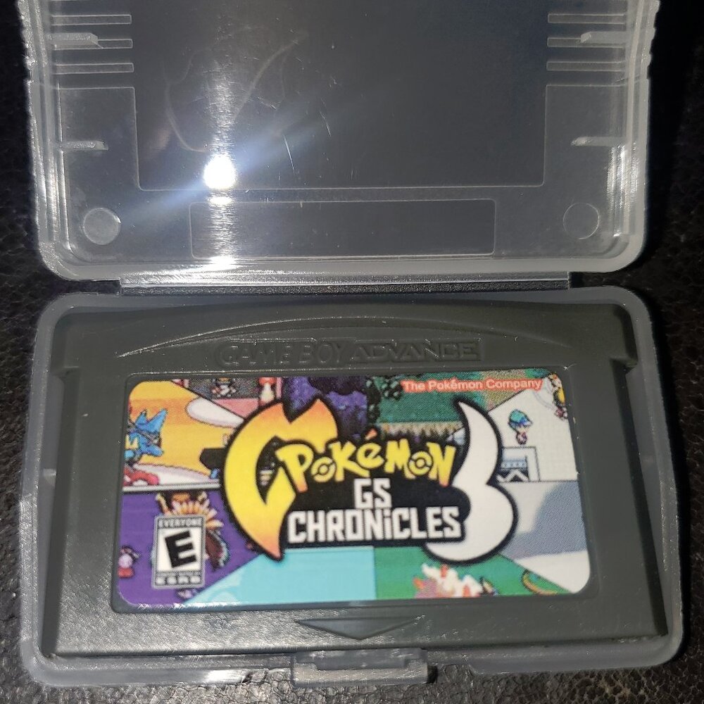 Pokemon GS Chronicles GBA ROM Hack Game Custom Gameboy Advance